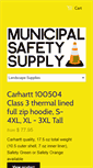 Mobile Screenshot of municipalsafetysupply.com